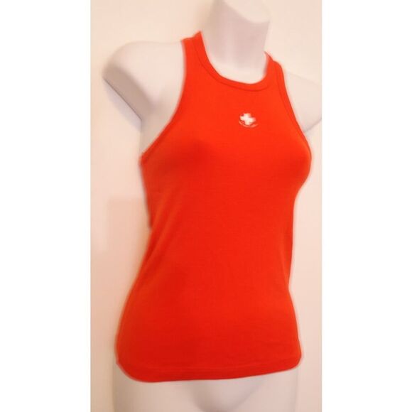 Helmut Lang Women's RED Life Guard Tank Top Sz XXS NWT 150 Fiery Red - Picture 1 of 9